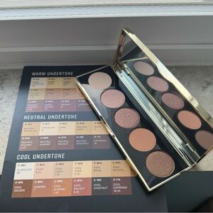 Bobbi Brown Limited Edition Pink Mirage Eyeshadow Palette and foundation